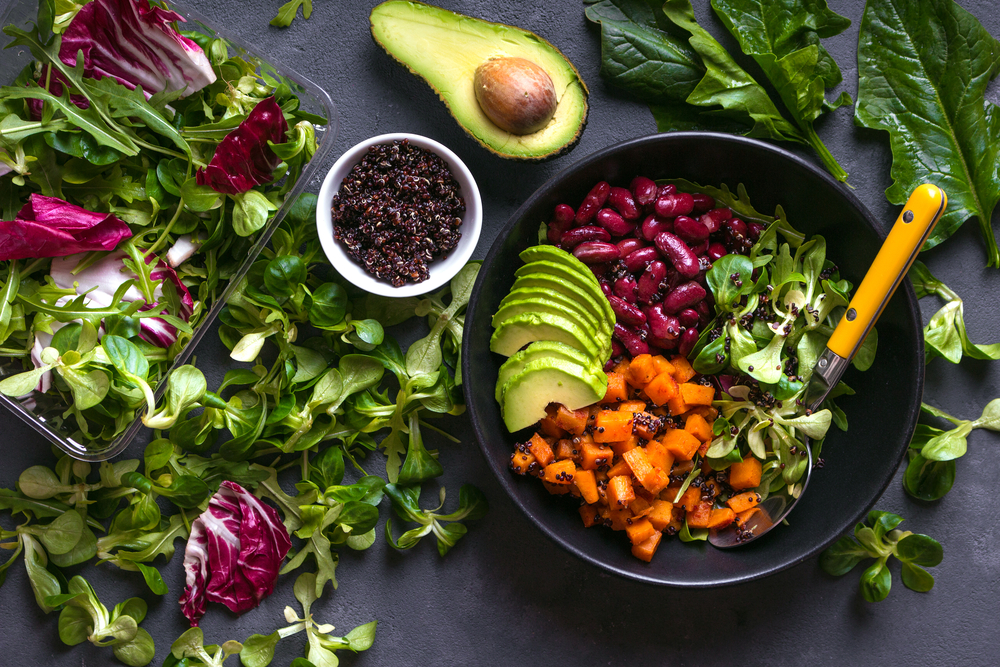 I cut back on sugar by eating large salads