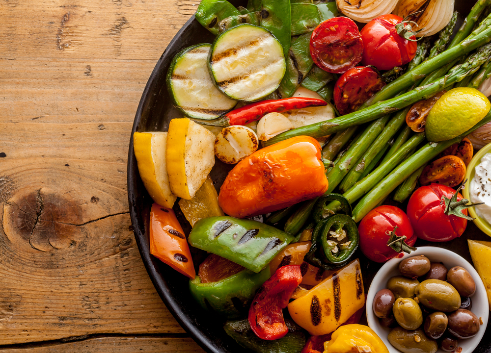 How I cut back on sugar is by eating lots of veggies