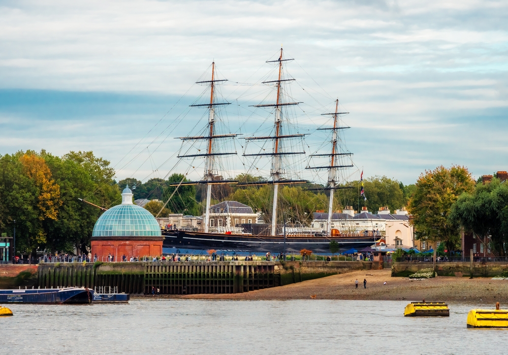 view of a ship and a dome building from across the water things to do in greenwich