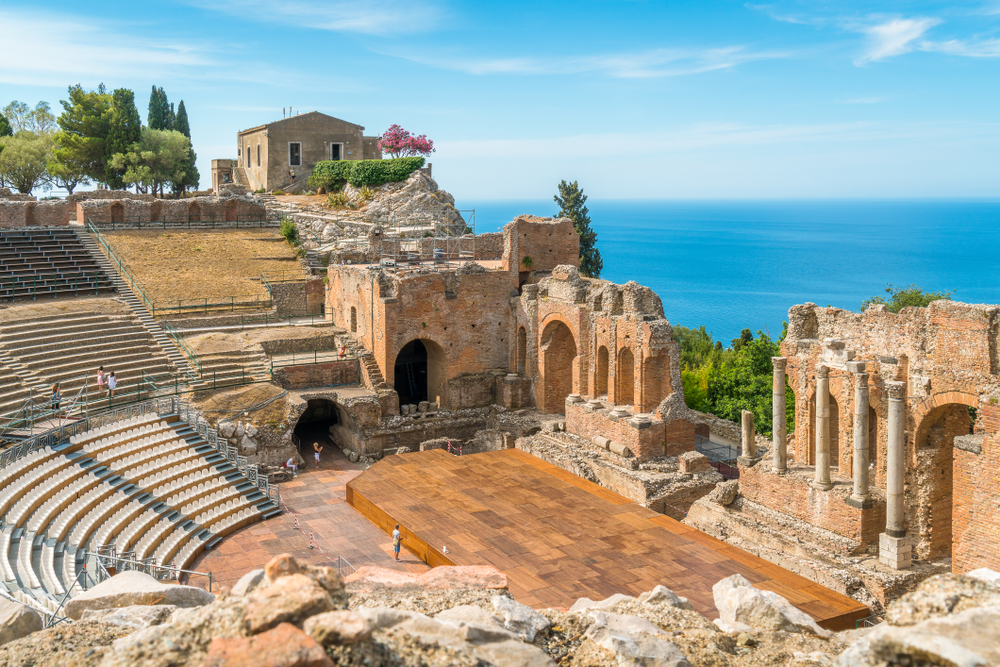 ruins of a greek theatre things to do in taormina