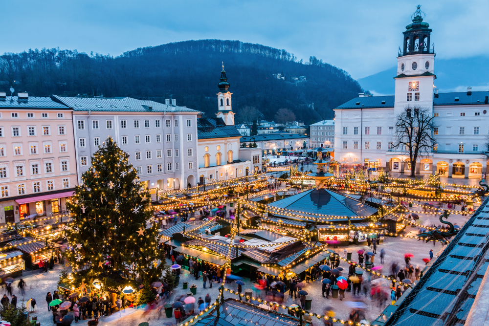 christmas market in a town christmas vacation ideas