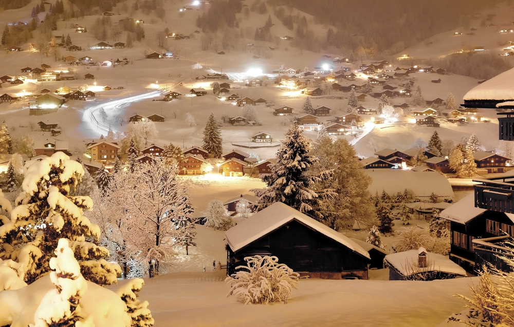 snowy landscape christmas vacation ideas