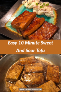 Easy 10-Minute Sweet and Sour Tofu | Tofu recipes healthy | tofu recipes vegan | tofu recipes easy | easy tofu recipes | easy vegan recipes | #tofu #vegan #tofurecipes #veganrecipes