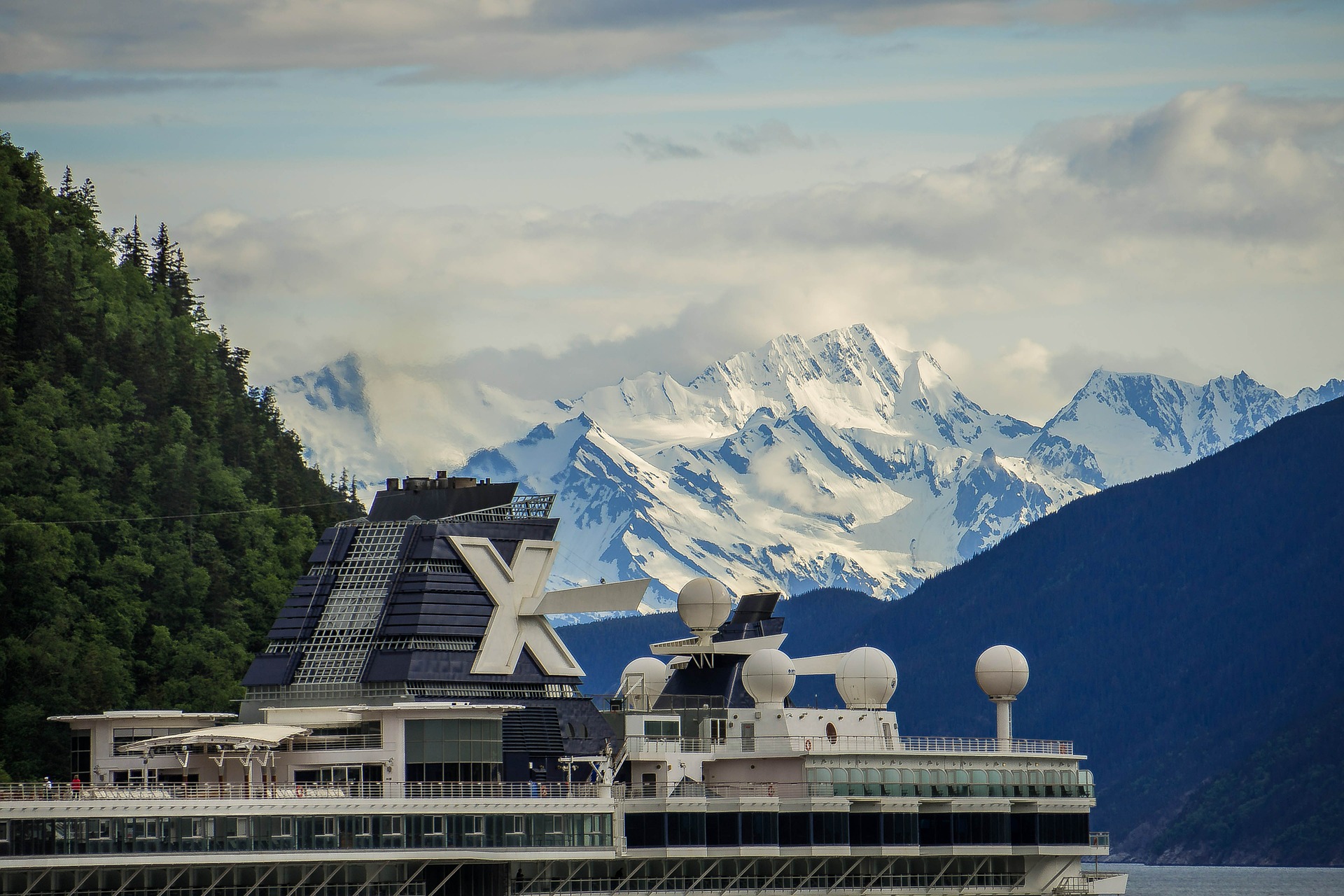 Alaska Cruise Pakkeliste skip