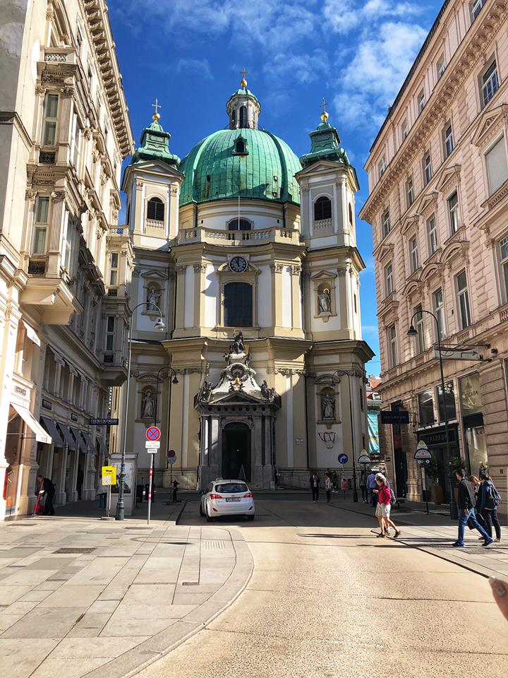 Viking European River Cruise Vienna street