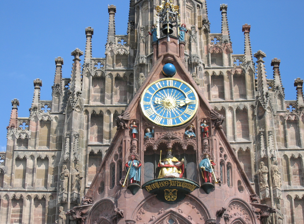 Viking Grand European Tour Church of our Lady Clock Nuremberg