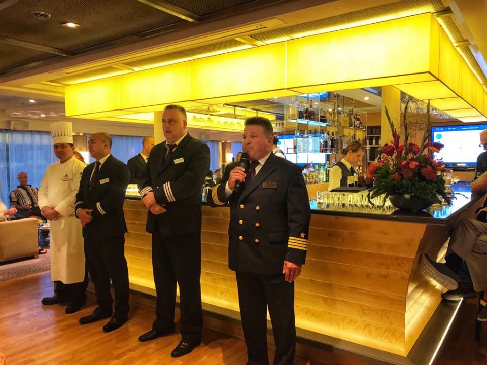 Viking River Cruise Magni officers