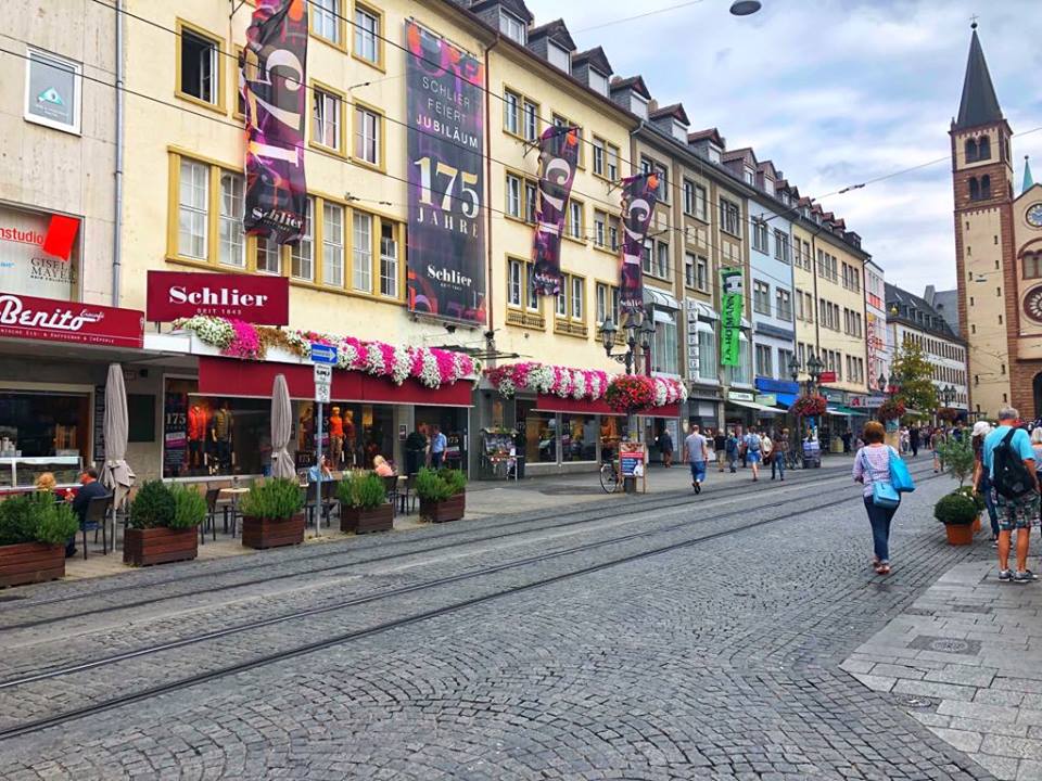 Viking River Cruise Wurzburg city center