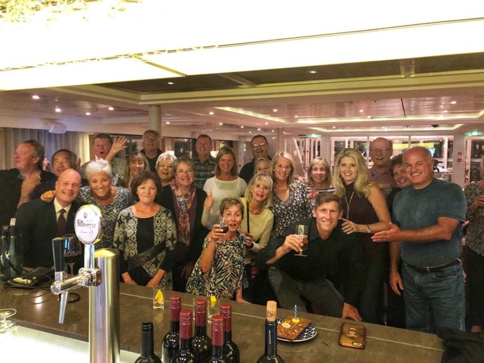 Viking River Cruise birthday party