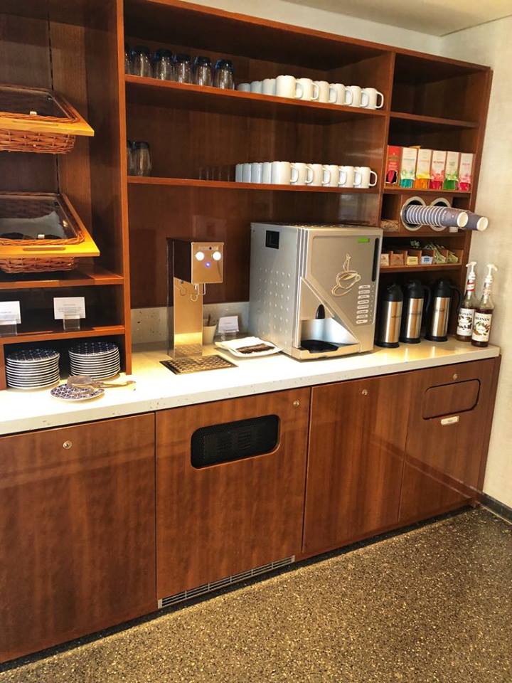 Viking River Cruise coffee station