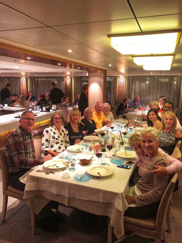 Viking River Cruise dinner