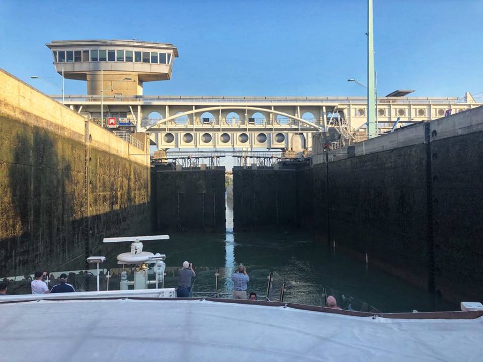 Viking River Cruise locks