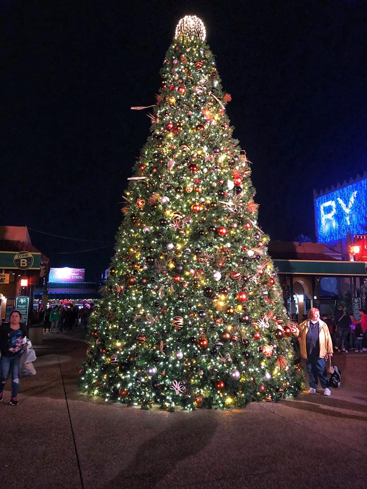 BG Christmas town christmas tree entrance