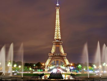 First time in Paris Eiffel Tower