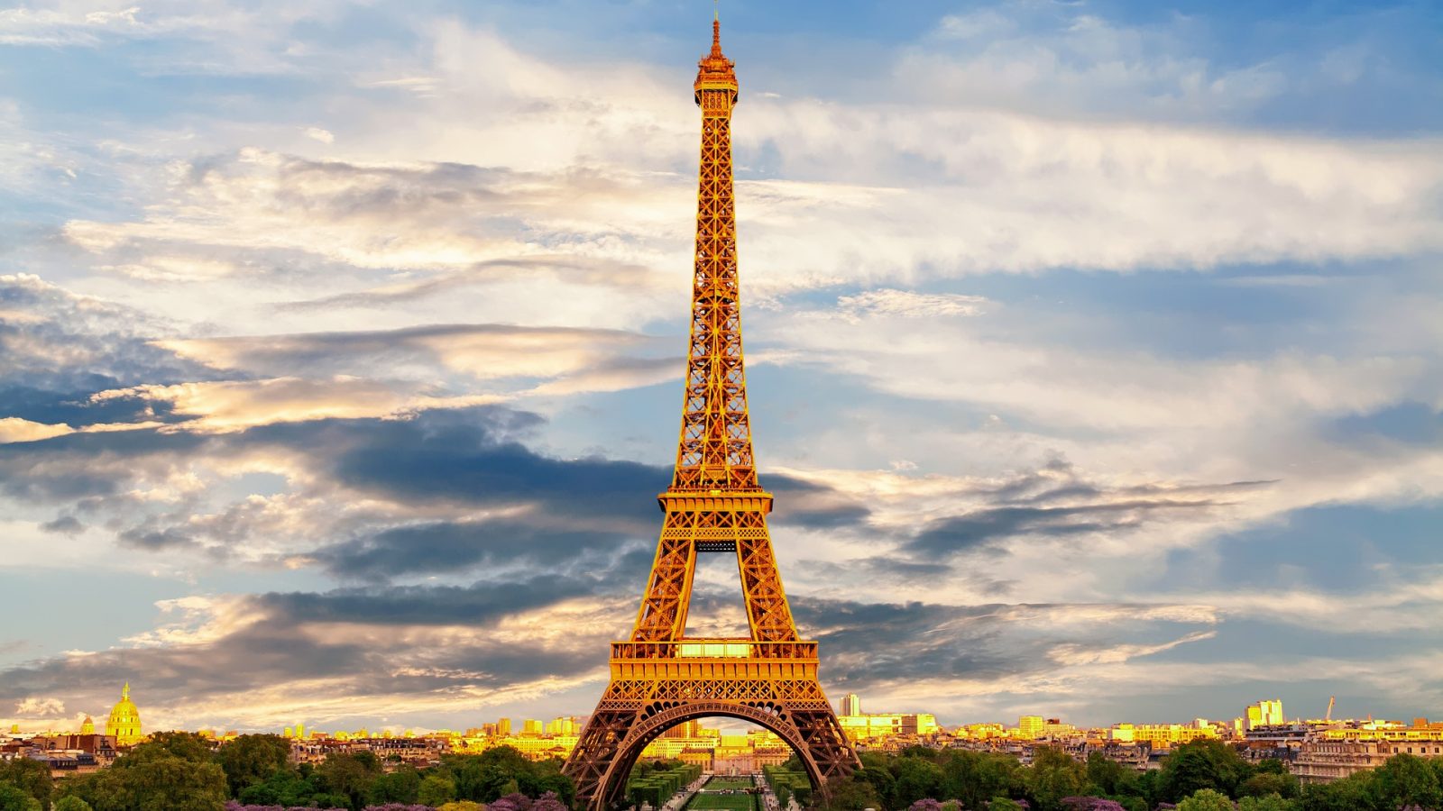 Vegan in Paris Eiffel Tower