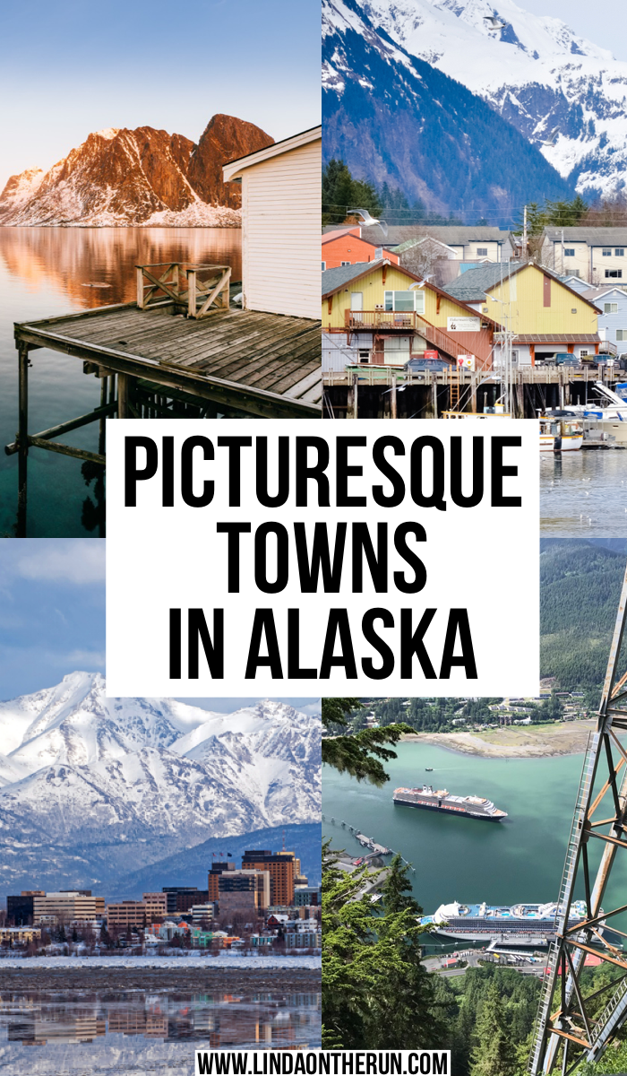 Picturesque towns in Alaska