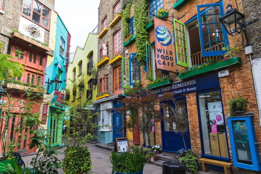 Beautiful Places in London Neal's Yard