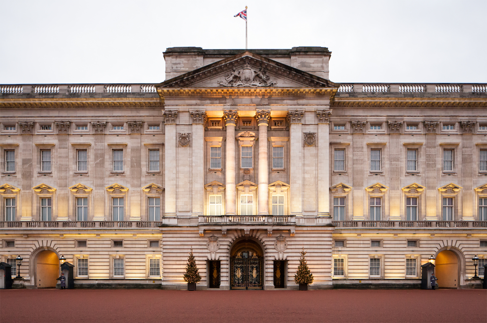 Beautiful places in London Buckingham Palace