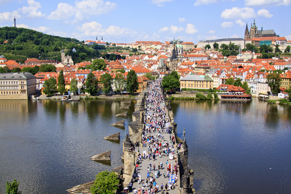 2 tage in Prag Karlsbrücke