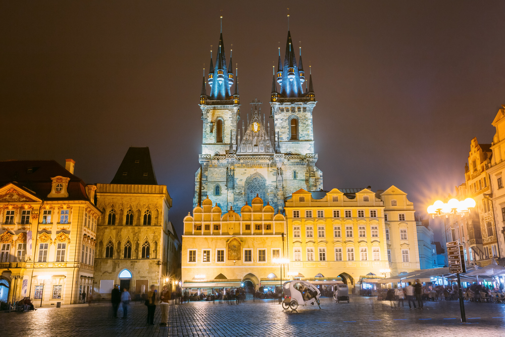 2 Days in Prague Church of Our Lady before Tyn