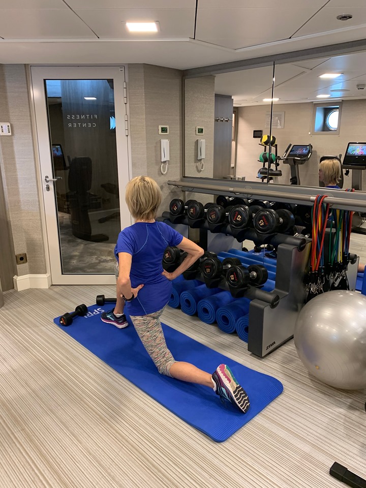 Crystal River Cruises gym