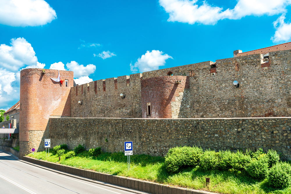 the Old Town Walls of Bratislava are a reminder of Slovakia's history.