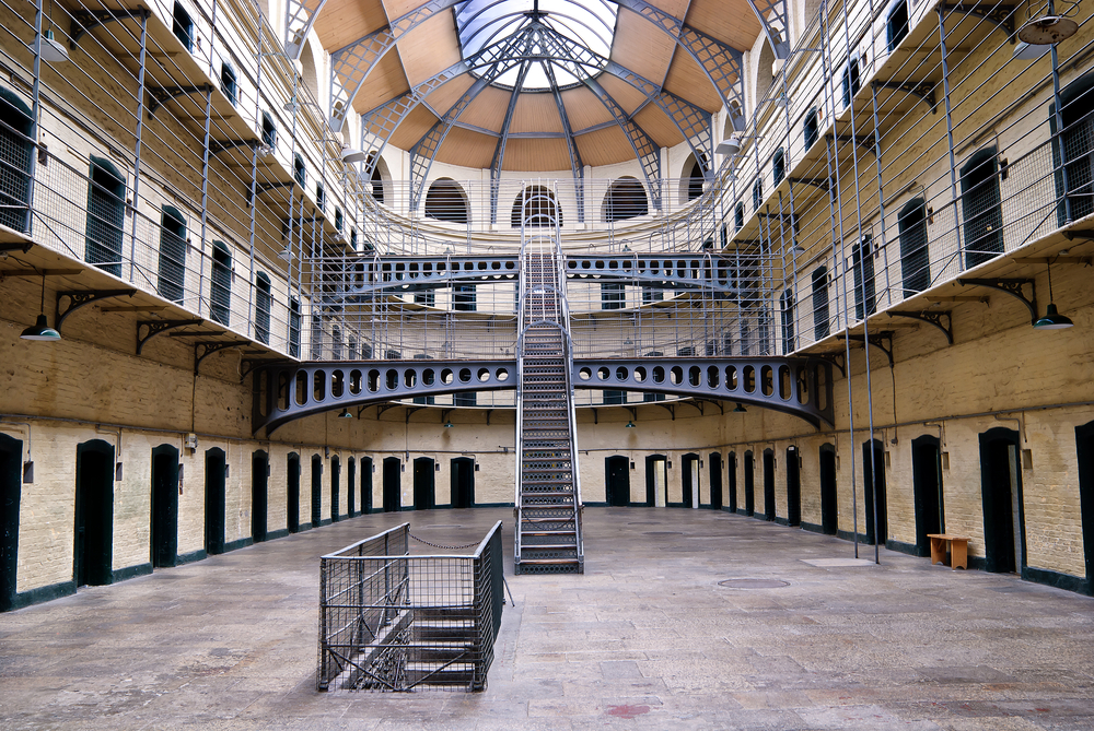 1 day in Dublin Kilmainham Gaol courtyard