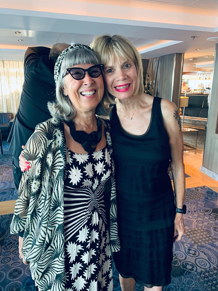 Holland America Cruise with friend Suzie