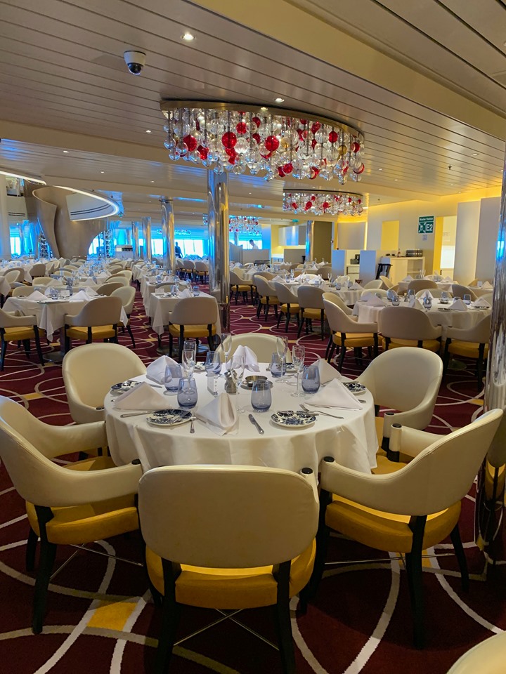 Holland American Mediterranean Cruise Dining Room