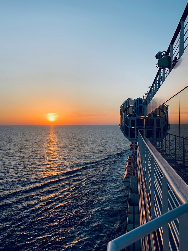 Holland America Mediterranean Cruise Sunset