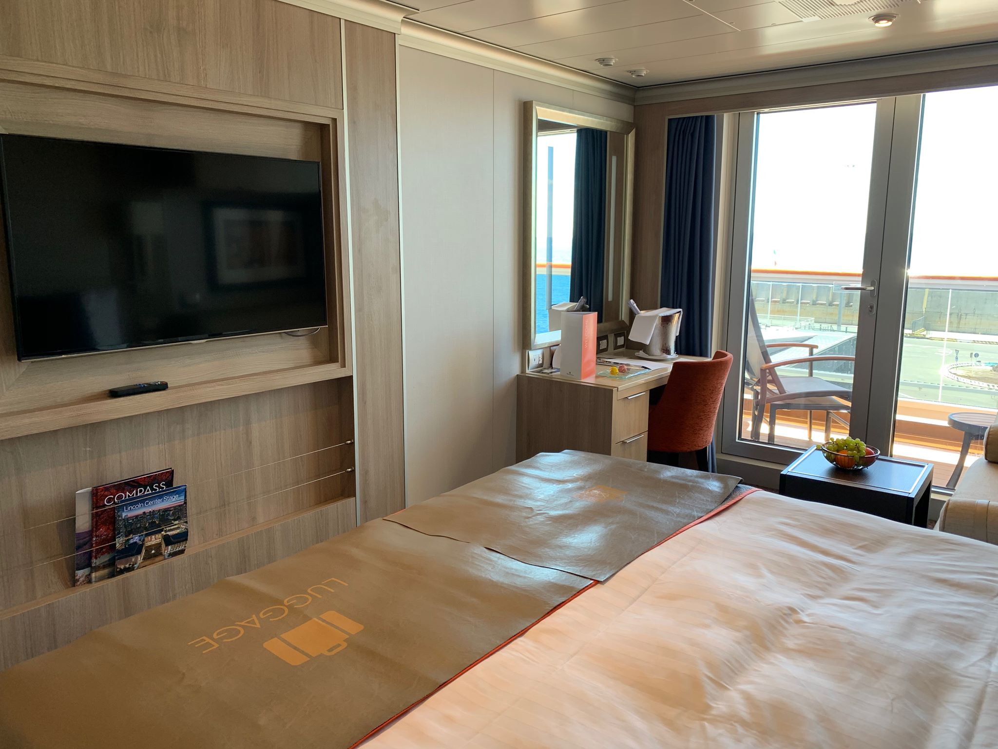 Holland American Mediterranean Cruise stateroom