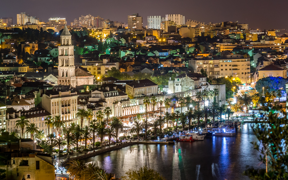  Split at night is worth seeing when visiting Croatia