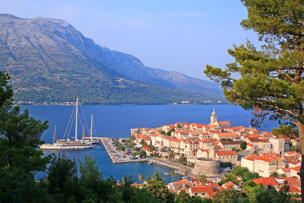 Visiting Croatia means you can head to Korcula where Marco Polo visited