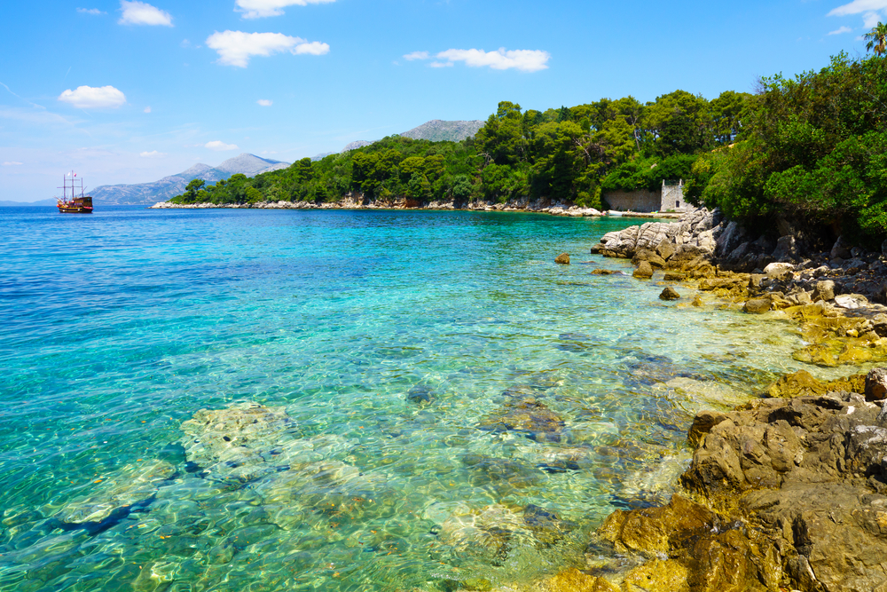 Traveling to Croatia gives you options to go to the Adriatic Sea and beaches