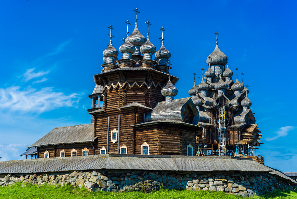 Russian River Cruise Kizhi wooden churches