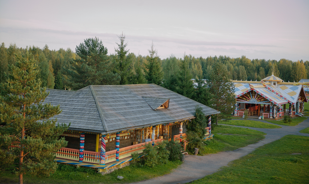 Russia River Cruise Mandrogy village