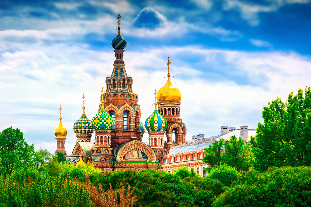 Russian River Cruise St Petersburg Savior church