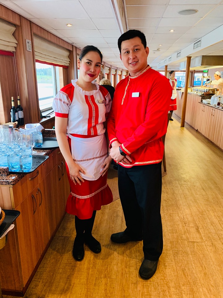 Russian River Cruise Restaurant Staff