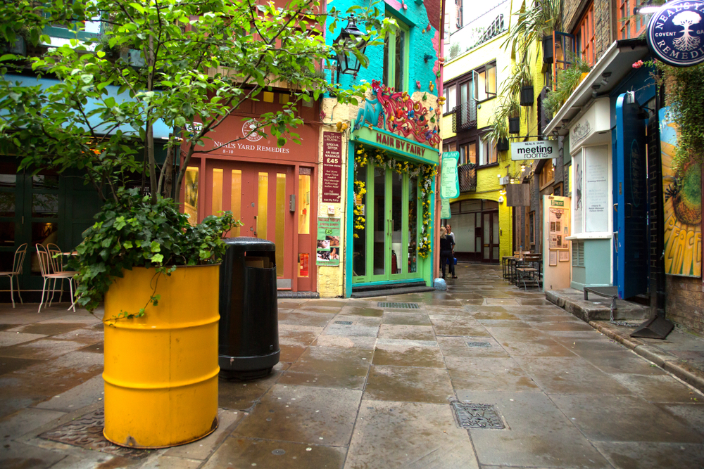 Hidden gems in London Neal's Yard