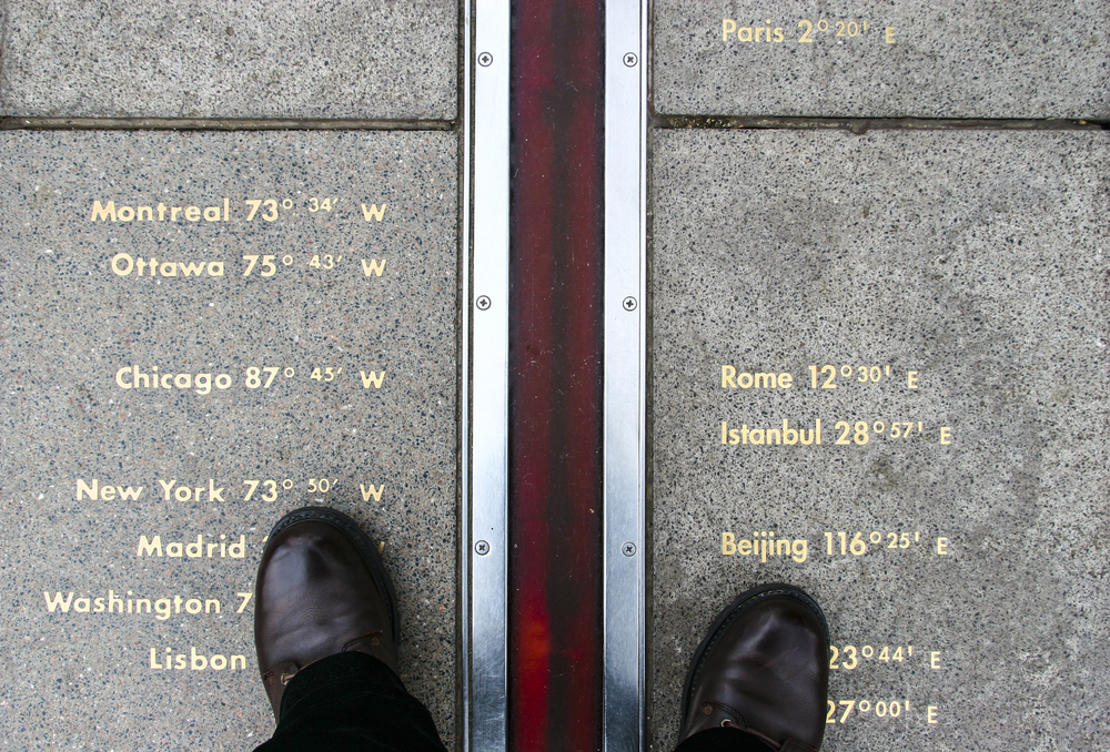 Standing on both sides of the Greenwich Meridian, one of the hidden gems in London.