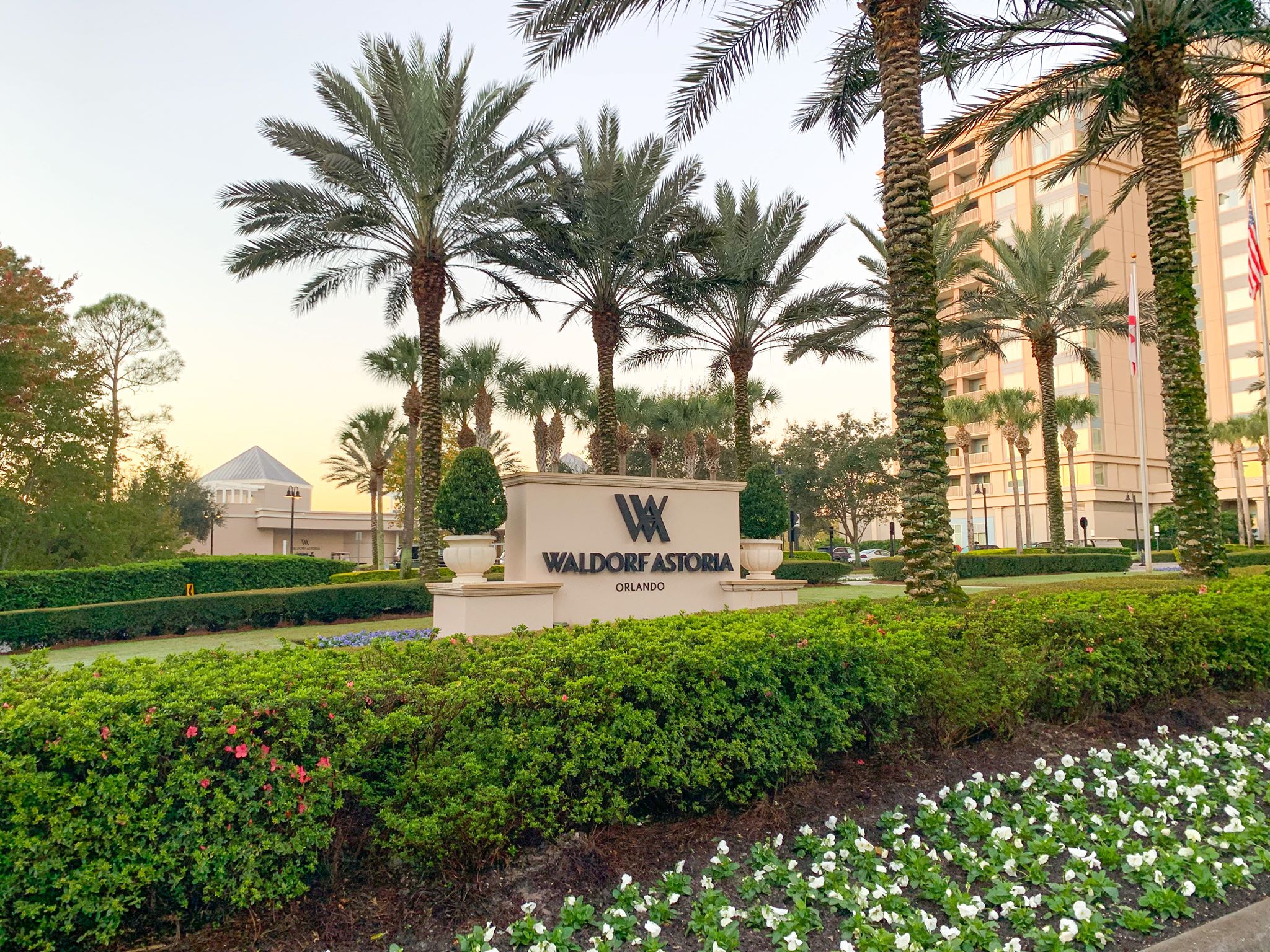 Waldorf Astoria Orlando front entry