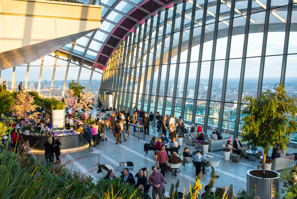 5 days in London itinerary should include Sky Garden