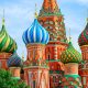 Visiting St Basil Cathedral in Moscow is a highlight when traveling to Russia