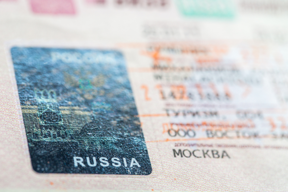 You will need a Russian visa when traveling to Russia