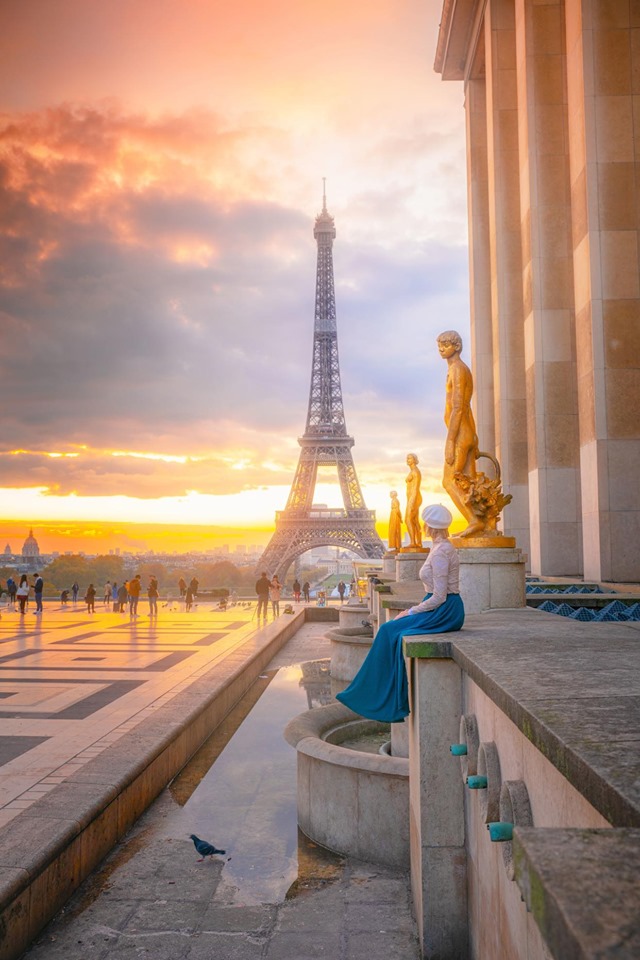 Paris Instragrammable Location is the Trocadero