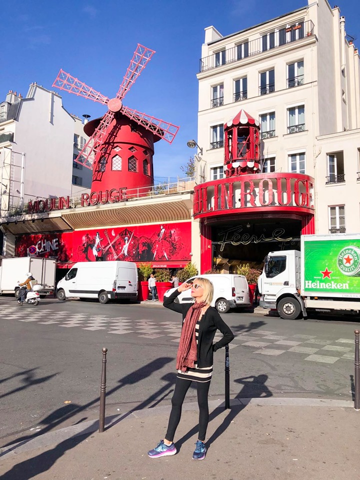 The iconic Moulin Rouge is popular Paris instagram spot