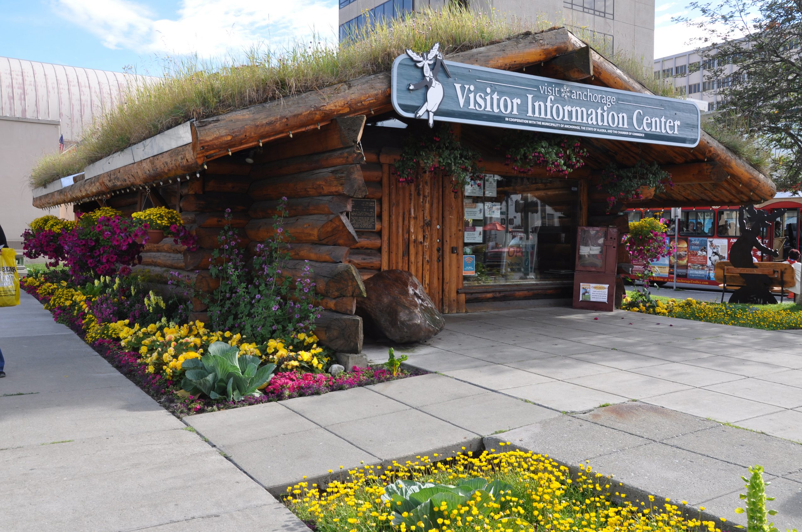 Make sure to visit the visitor center in downtown Anchorage
