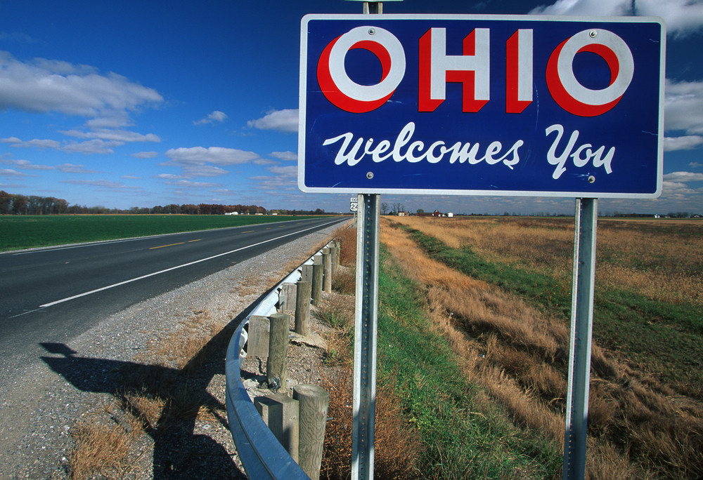 things to do in Ohio welcome sign