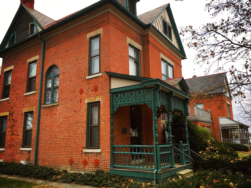 The Thurber House is one of the haunted Places in Ohio to visit