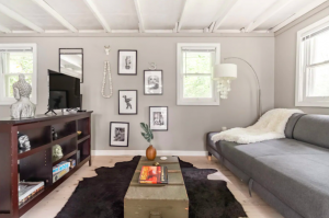 spacious living room cabins in Pennsylvania